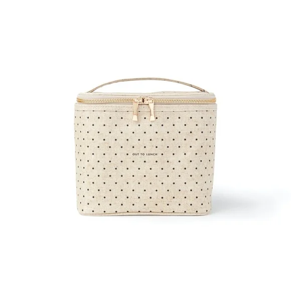 Kate Spade Out to Lunch Polka Dot Lunch Bag - Picture 2 of 8